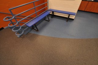 Comfort Flooring MIX; tl. 8 mm puzzle, tmavě šedá