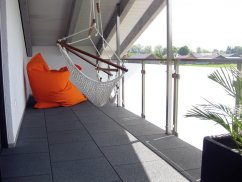 Podlaha na terasu gumová KRAITEC CROSS, zelená