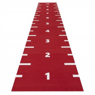 Sprint Track; Heavy Start & Finish, značky po 1bm, čísla, tl. 13 mm, červená, 1 m2