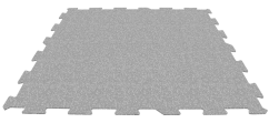 SPORTEC; Pur Color PUZZLE 2.0, 6 mm, LIGHT GREY (RAL 7038)
