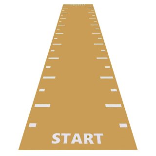 Sprint Track; Heavy Start & Finish, značky po 1bm, tl. 13 mm, žlutá, 1 m²