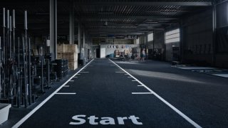 Sprint Track; Heavy No Limit, tl. 13 mm, RED CLAY, 1 m2