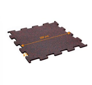 EWMAT; PUZZLE MAT, 20 mm, 10%, červená RAL 3016