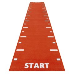Sprint Track; HEAVY Start & Finish, značky po 1m, tl. 13 mm, ORANGE, 1 m2