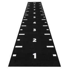 Sprint Track; Heavy Start & Finish, značky po 1bm, čísla, tl. 13 mm, černá, 1 m2
