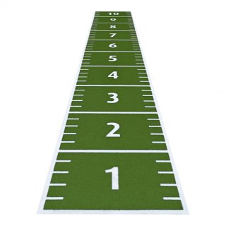 Sprint Track; Heavy No Limit, tl. 13 mm, GREEN, 1 m2